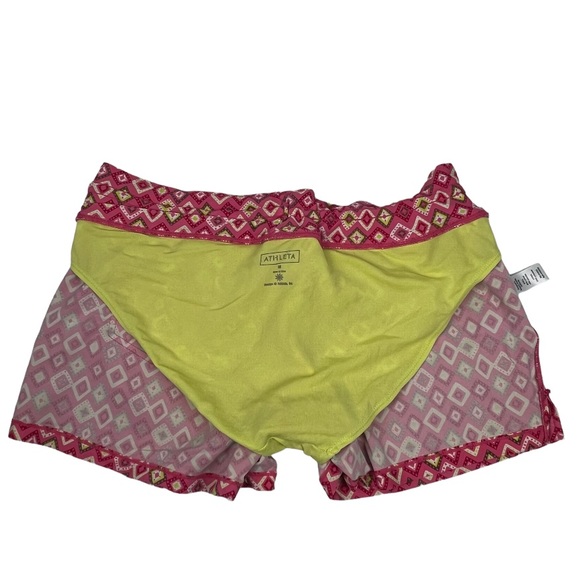 Athleta Lined Auroville Print Swim Shorts with Drawstring Sz: M - Picture 3 of 12